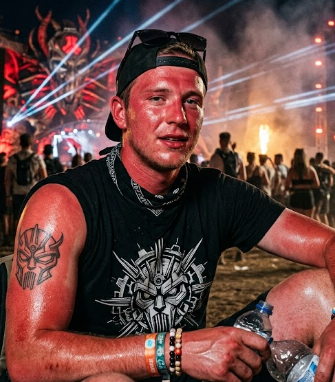 Sunburned Raver